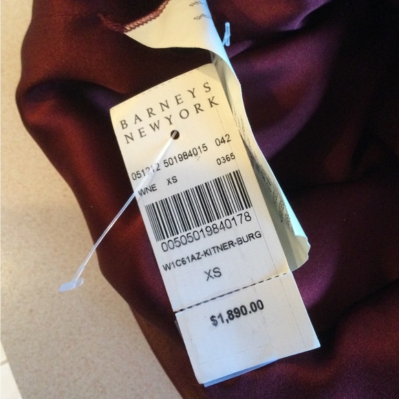 THE ROW Burgundy Leather Top - Picture 8 of 8